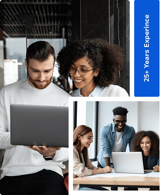 Team at Aminz Tech Digital Solutions working on SEO