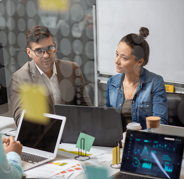 Team at Aminz Tech Digital Solutions working on SEO