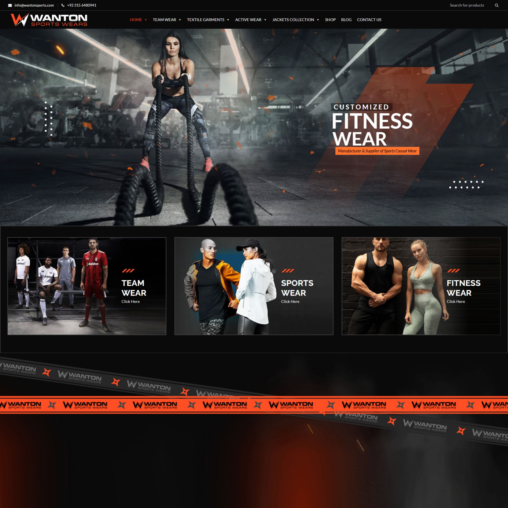 Web design portfolio project by Amin'z Tech